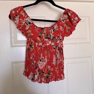 Cute colorful crop top